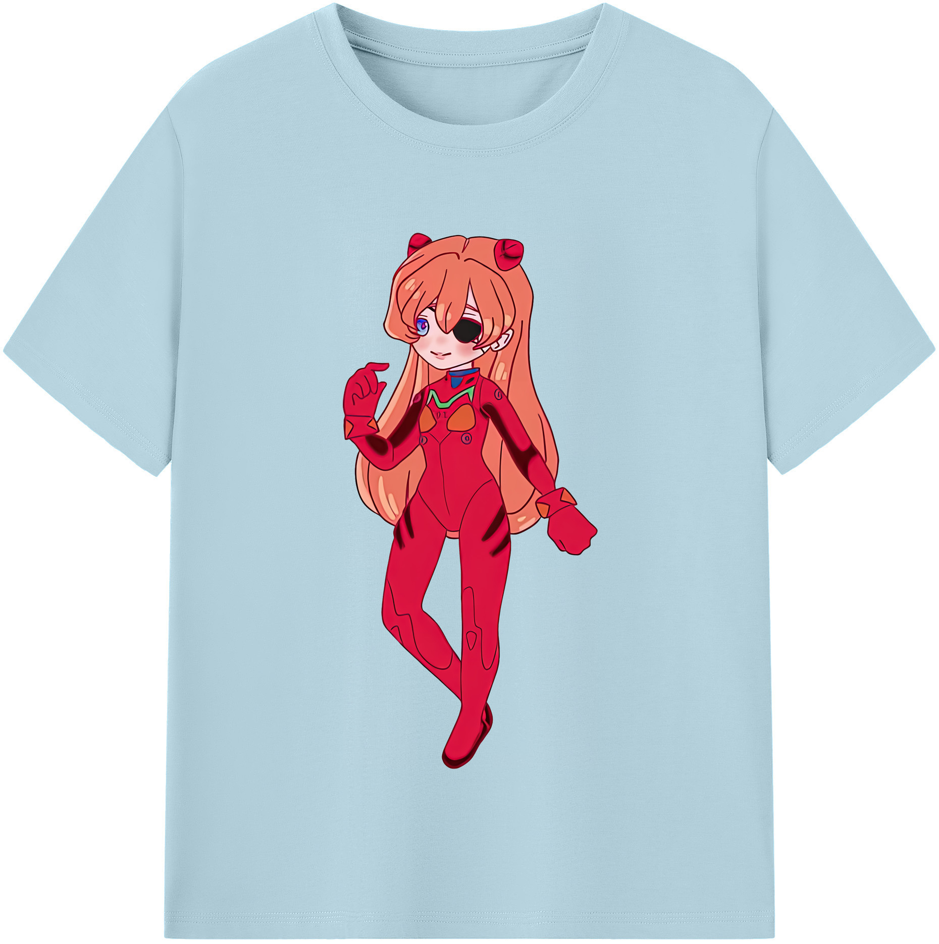 （画像用） EVA 新世紀エヴァンゲリオン 綿100％半袖Tシャツ（フロントプリント）